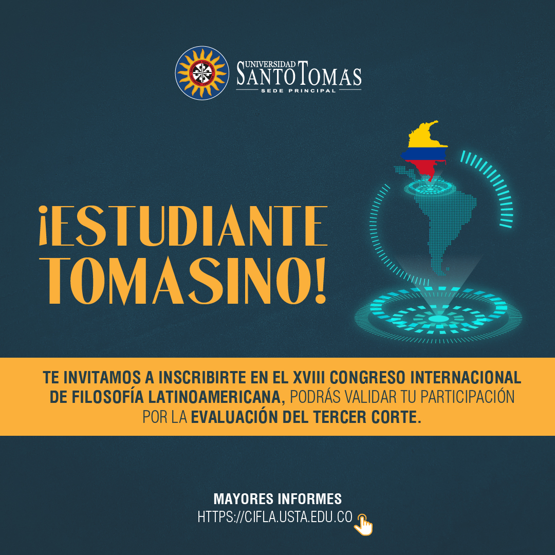 ST275 XVIII Congreso Internacional de Filosofia Latinoamericana Estudiante Tomasino 3